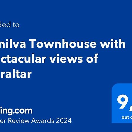 Manilva Townhouse With Spectacular Views Of Gibraltar Villa ภายนอก รูปภาพ