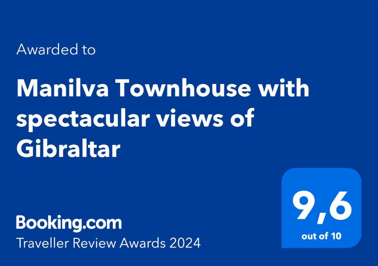 Manilva Townhouse With Spectacular Views Of Gibraltar Villa ภายนอก รูปภาพ